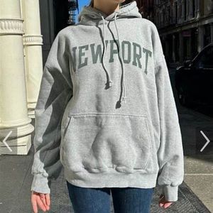 RARE Brandy Melville | John Galt Oversized Graphic Hoodie